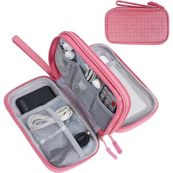 Electronic Organizer, Travel Bag, Pouch, Carry Case Portable Waterproof - Picture 1 of 6